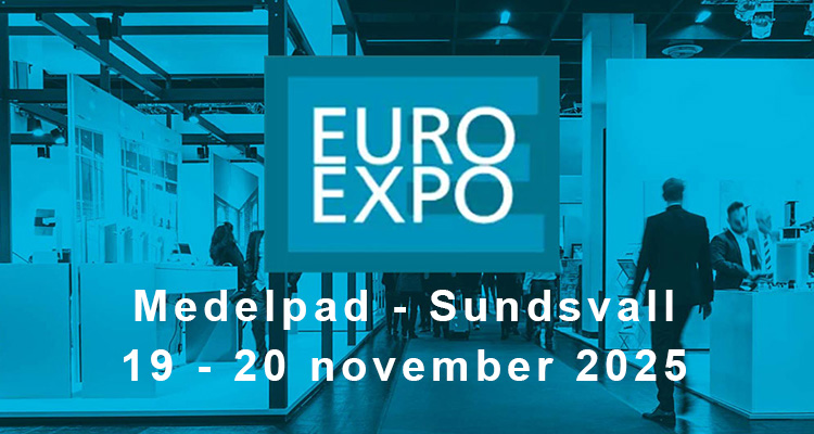 Besök oss på Euro Expo i Sundsvall
